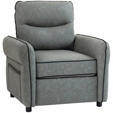 HOMCOM 2 Seater Sofa Faux