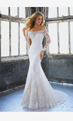 Morilee karlee 8207 ivory lace - morilee,