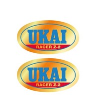 UKAI Racer Rim Z-2 Decals- Old