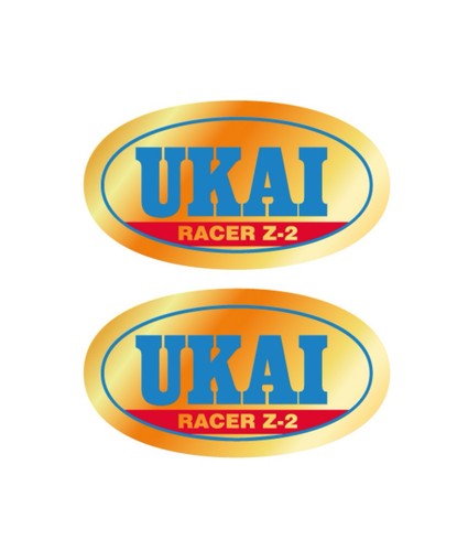 Ukai racer rim decals - rim, z-2
