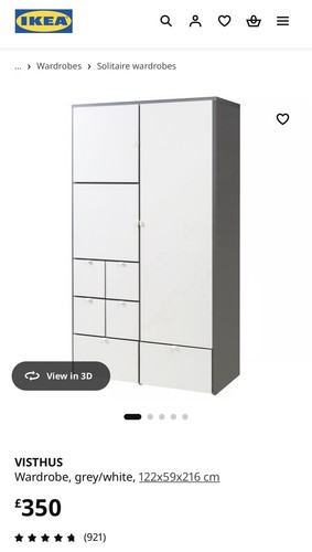 Ikea visthus wardrobe - wardrobe,