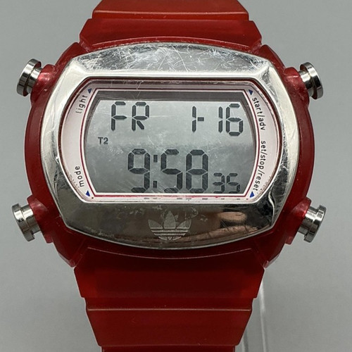 Adidas mens watch 38mm - 38mm, red