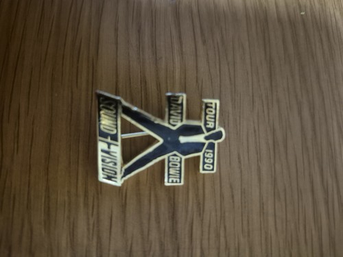David bowie tour badge - bowie,