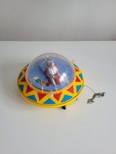 Vintage Battery Operated Space Ship DB-3 Flying Saucer -  OK Toys - Hong Kong