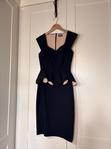 Amy childs navy - amy, peplum