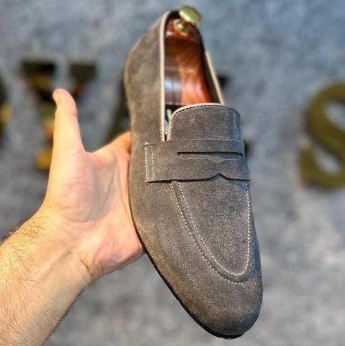 Handmade men grey - handmade,