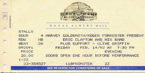 Concert ticket eric - concert,