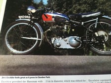 EXCELSIOR 250cc MANXMAN MOTORCYCLE ARTICLE