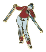 Skier Skiing Slalom Downhill