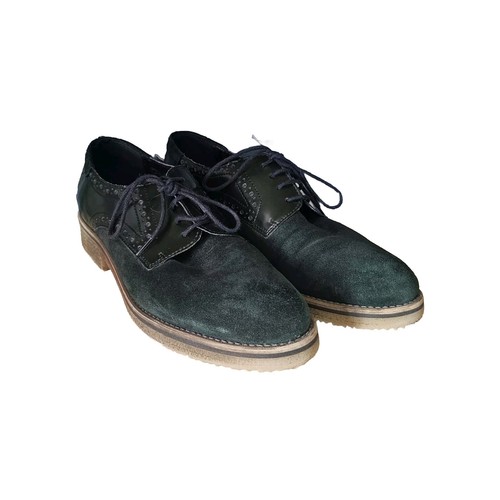 Dune green suede shoes size - green,