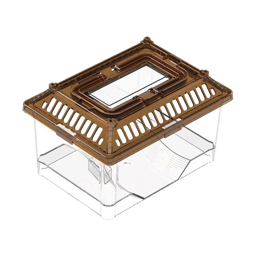 Transparent turtle tank with - transparent,