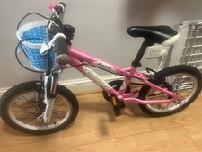 Carrera Luna Girls Bike 16-Inch Wheels Pink/White 4-7Yrs Light Aluminium Frame