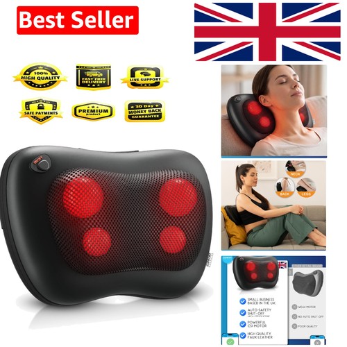 Back massager with heat - back,