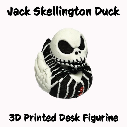 Jack skellington duck 3d - skellington,