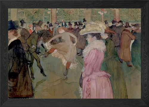 Toulouse lautrec framed wall - framed,
