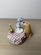 Disney Traditions Lady & The Tramp A Moonlit Romance Rare Collectible  