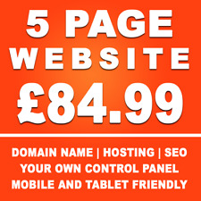5 Page Website Design Service