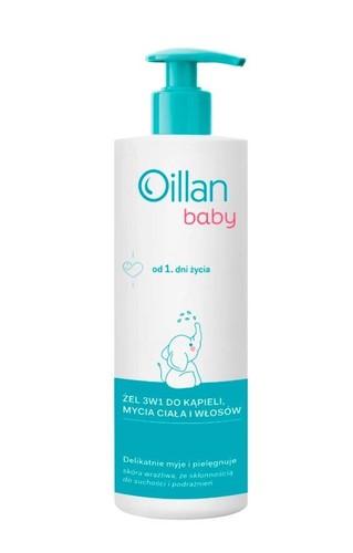 Oillan baby 3in1 bath body - baby,,