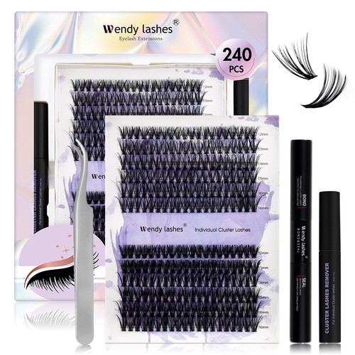 Wendy clusters lashes kit diy - kit,