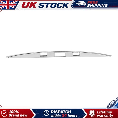 Rear chrome tailgate boot - rear,