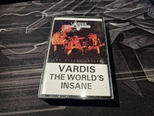 Vardis - The World's Insane (Cassette Tape 1981) HARD ROCK, HEAVY METAL, NWOBHM