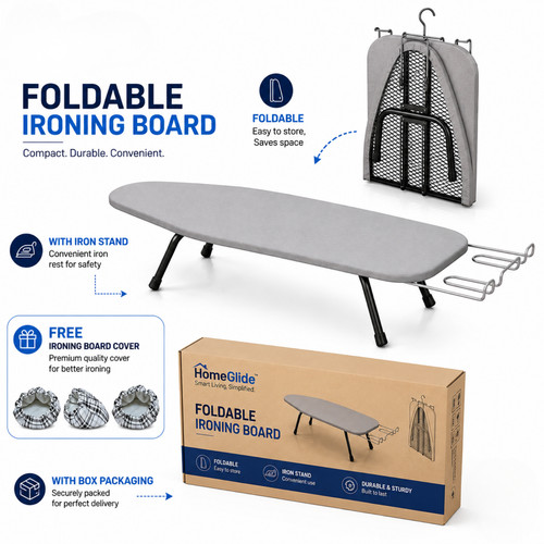 Portable table top ironing - portable,