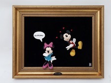 Jie Gantofta Sweden Disney Collection What A Kiss Origional Extremely Rare Art 