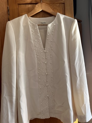 Viyellla pearl jacket - pearl, size