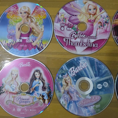 Barbie dvd movie - barbie, lot