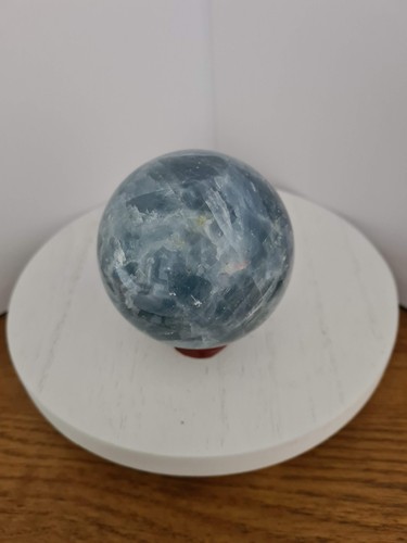 73mm celestite gemstone - 73mm, sphere