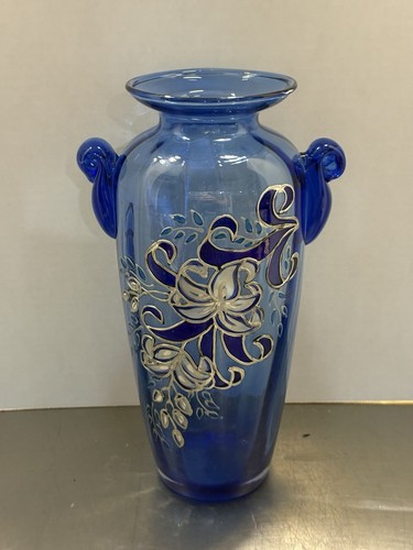 Cobalt blue fenton art glass - blue,