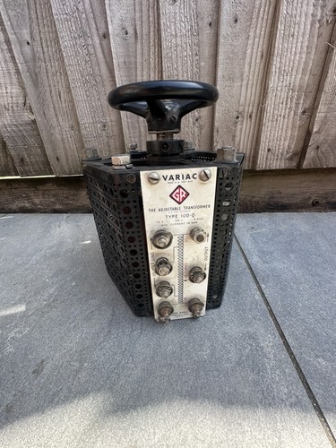 Variac adjustable transformer