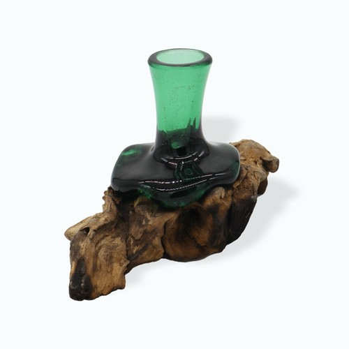 Small molten glass round - small,