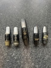 Job lot Alto/Baritone Saxophone mouthpieces. Ebonite, used but still play great!