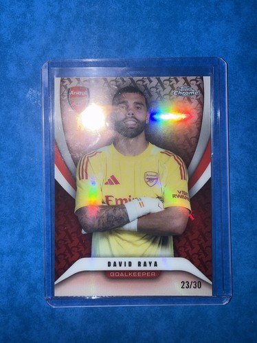 Topps arsenal chrome - arsenal, david