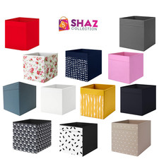 IKEA Storage Box DRÖNA Kallax Inserts REGNBROMS Aftonspårv All Colours Toys Orga