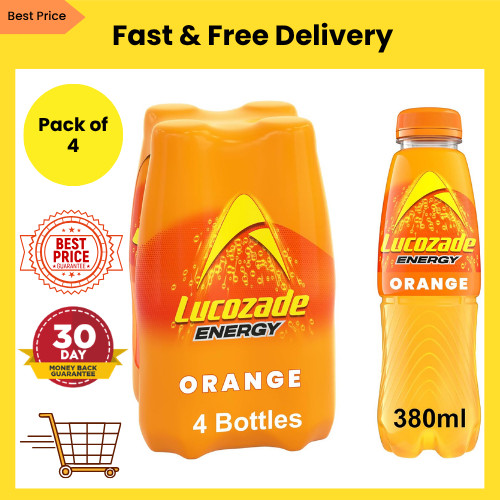 Lucozade energy orange - orange, 380ml