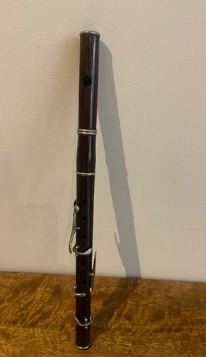 Old vintage wooden piccolo - vintage,