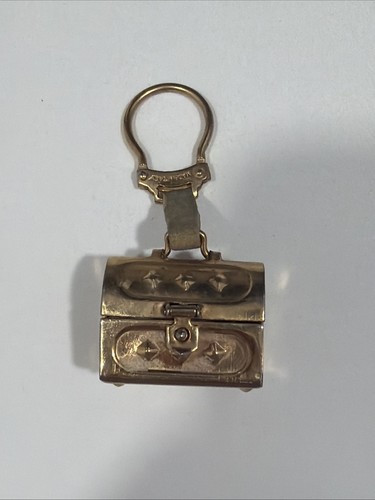 Vintage mini gold brass sewing - mini,