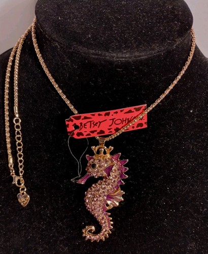 Betsey johnson seahorse - johnson, with