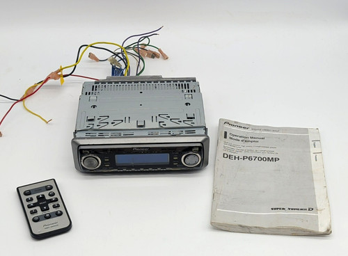 Pioneer deh p6700mp radio - pioneer, cd