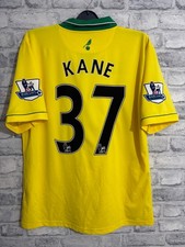 Norwich City Football Shirt Retro Classic 2012 2013 Harry Kane Munich Errea