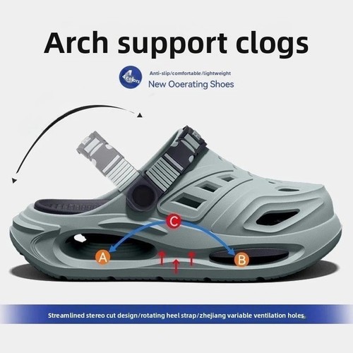 Arch support clogs garden - support,