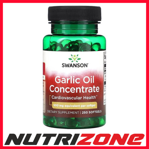 Swanson garlic oil concentrate - swanson,