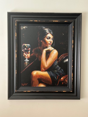 Fabian perez saba with glass - fabian,