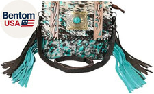 Turqoise Cincho Cowhide Cross