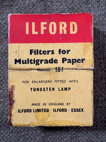 Vintage ilford filters - vintage, for