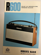 ROBERTS RADIO R600 ADVERTISING