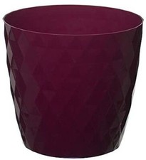 Plant Pots Crystal Modern Design Various Sizes Round Decorative Plastic Holder