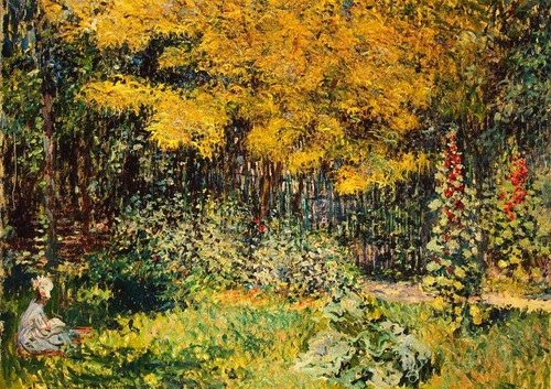 The garden 1876 poster - 1876,